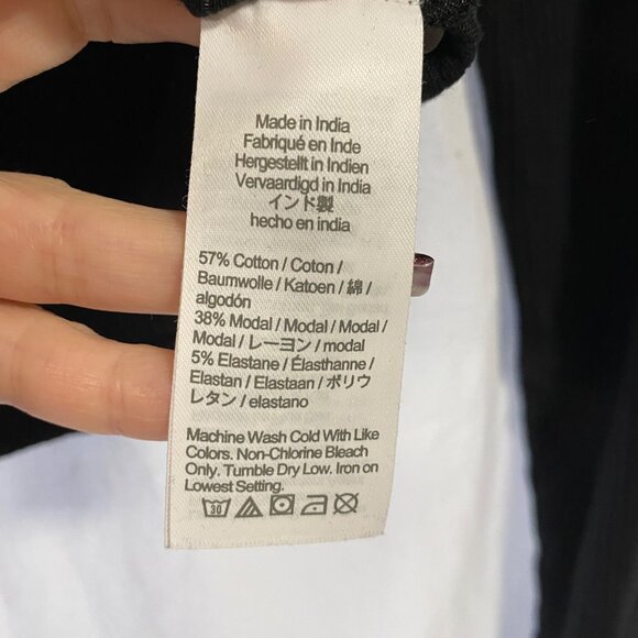 J. Crew Vintage Rib Lady Jacket Blouse Size M Black‎ - Picture 4 of 7